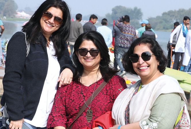 (L-R) Jyotsna, Aparna and Vanita (BCCL/ Aditya Yadav)