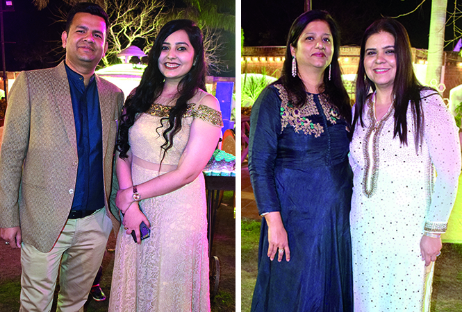 (L) Rohit Awasthi and Saumya Dubey (R) Ruchi Agarwal and Sunanda Gupta (BCCL/ IB Singh)