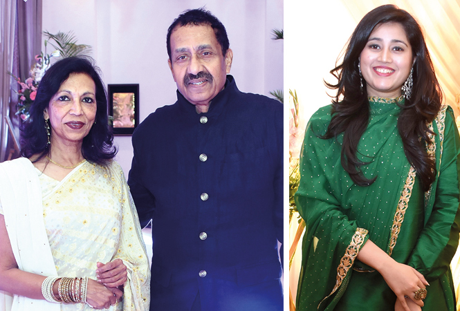 Manjuli and Nalin Phillips and Sana Khan   (BCCL/ Farhan Ahmad Siddiqui)