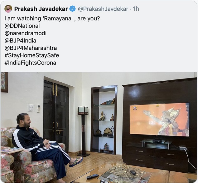 Prakash Javadekar Faces Netizen Anger Over Ramayana