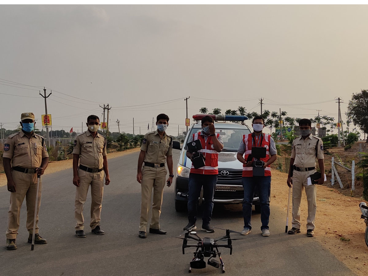 cyberabad police drones