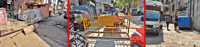 From midnight of April 6, most of the city’s Peth areas were cordoned off from the rest of Pune. But now, the warren of little lanes in localities like Guruwar Peth, Shukrawar Peth, Ganesh Peth, Bhavani Peth, and more have been barricaded illegally. Observers said local roam around freely without masks, head out in groups claiming it is for essentials