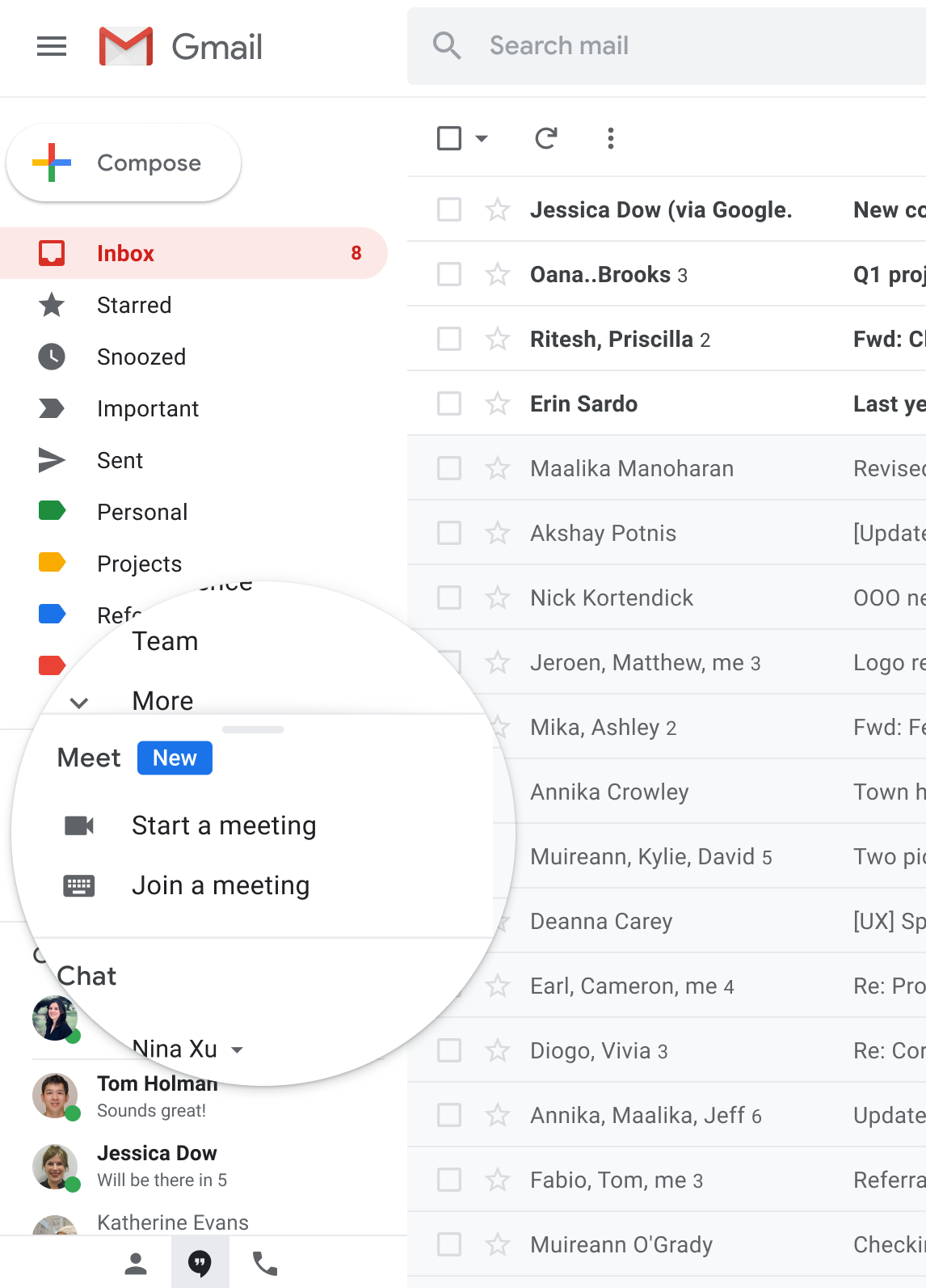 Google Meet On Gmail You Can Now Join Google Meet Video Conference Directly From Gmail Times Of India