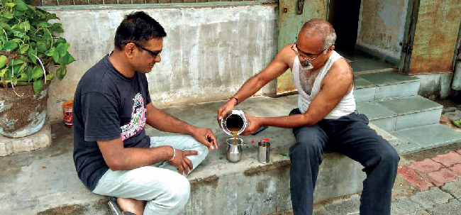 Villagers consume ukalo made of ayurvedic ingredients
