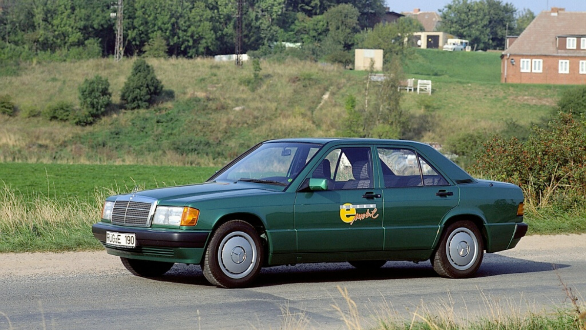Mercedes Benz 190e Mercedes Benz 190e A Chapter Before Electric Vehicles Gained Momentum Times Of India