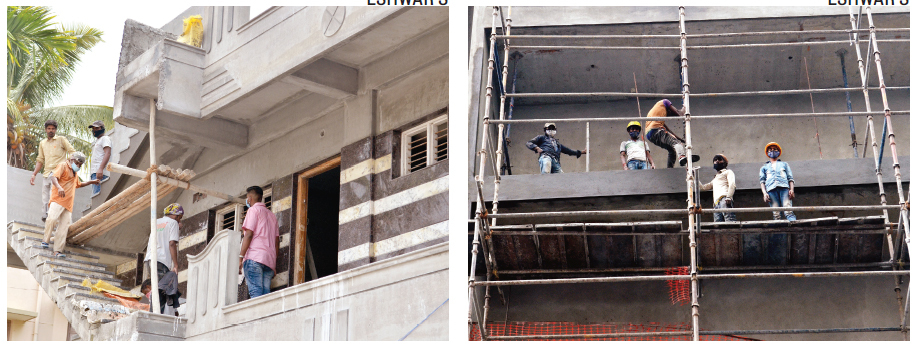 Construction work has started in a few areas like K S Thimmaiah Road