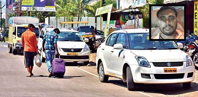 Yuvraj Anandkar (inset) said that locals in Madhya Pradesh, after observing his registration number, would not let him wait in their locality
