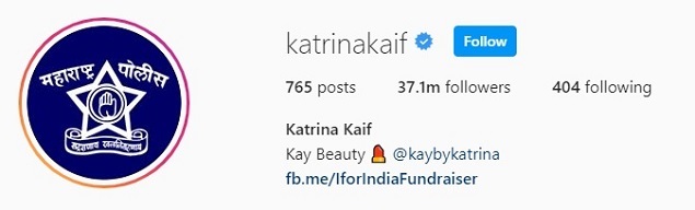 Katrina Kaif's Instagram Profile