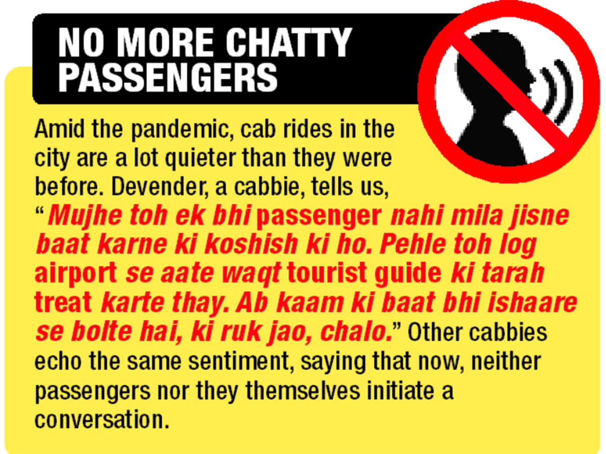 No more chatty passengers