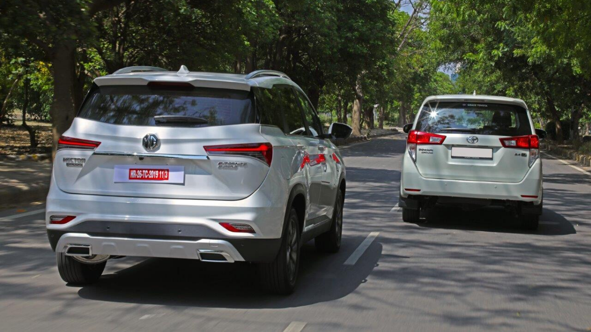 Mg Hector Plus It S Official Mg Hector Plus Vs Toyota Innova