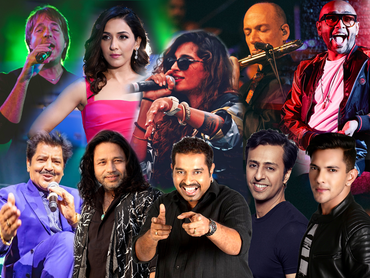 The lineup included singers Kailash Kher, Benny Dayal, Neeti Mohan, Jonita Gandhi, Anushka Manchanda among others