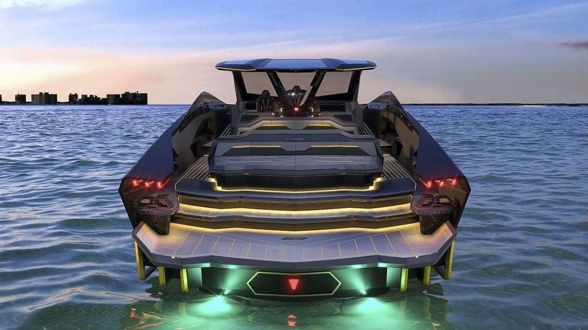 Tecnomar For Lamborghini 63 Tecnomar For Lamborghini 63 A Yacht Teeming With Opulence Times Of India