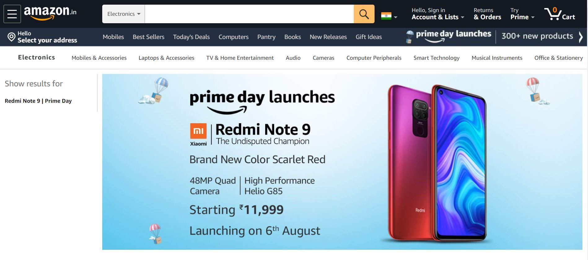 xiaomi prime day