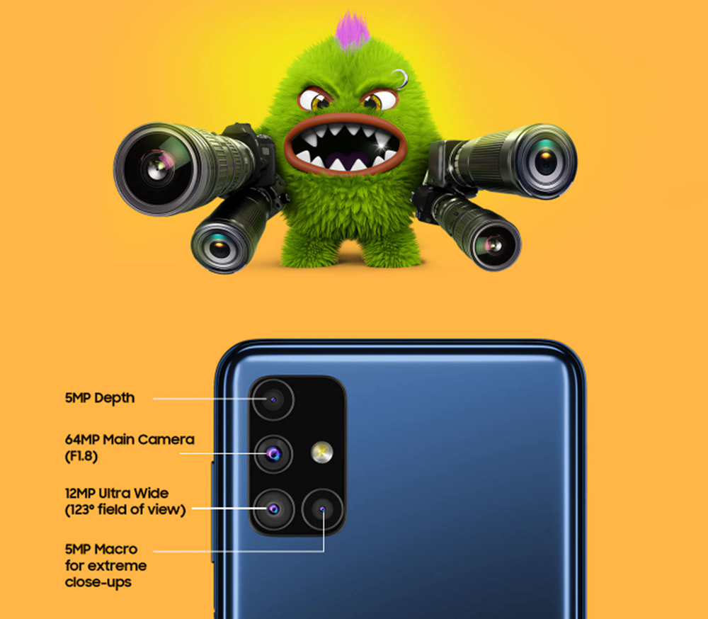 m51 camera specs