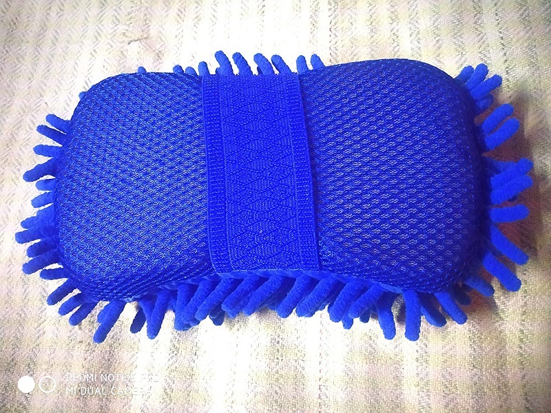ORPIO (LABEL) 2 in 1 Microfiber Car Washing Gloves