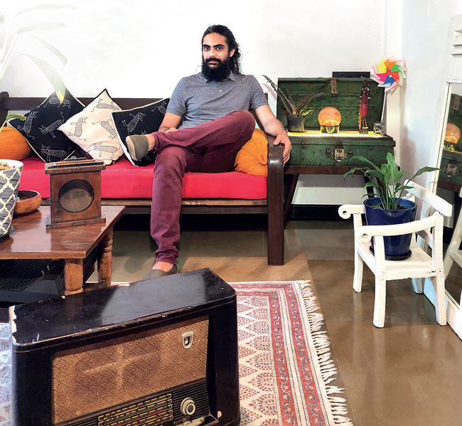 Earl D’Souza thrifts vintage items and waste to create personalised stuff