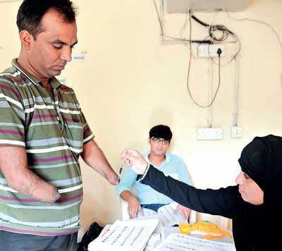 There are 3,024 polling booths in these eight constituencies