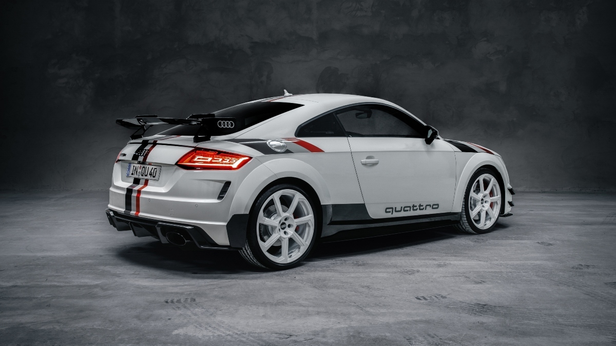 Audi Tt Rs Limited Edition Launch Audi Tt Rs 40 Years Of Quattro Limited Edition Launched
