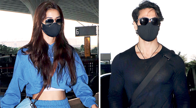 Disha Patani and Tiger Shroff took off on the same day but uploaded only solo pics (Photo by Yogen Shah)