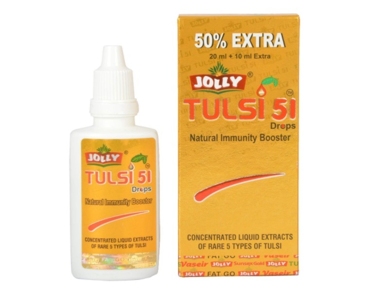 Jolly Tulsi 51 Drops Natural Immunity Booster