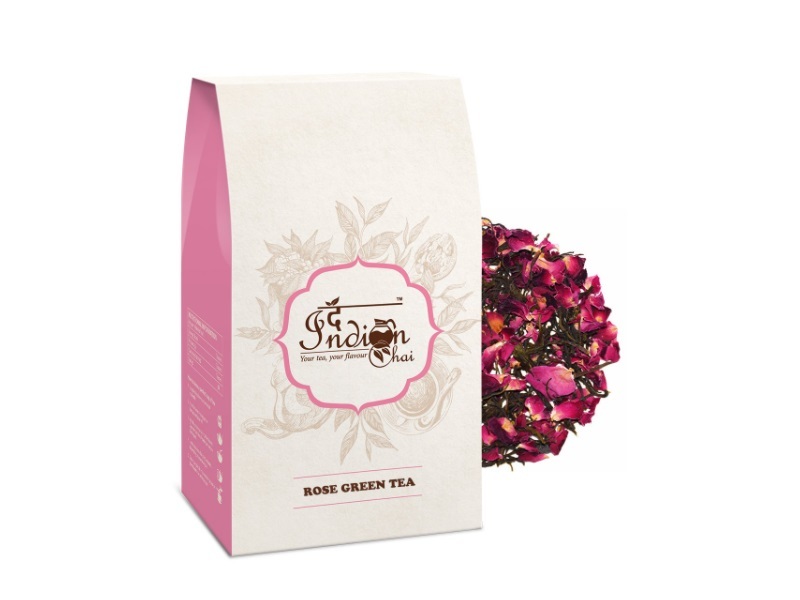 The Indian Chai - Rose Green Tea