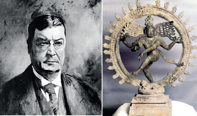 Norman Mackenzie was an art collector; PICS: UNIVERSITY OF REGINA; The Pathur Nataraja was brought back to India from London in 1988
