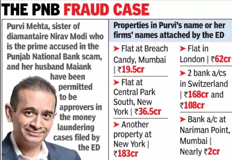 Nirav Modis Sister Purvi Modi Her Husband Turn Approver In Bank Fraud Case 8755