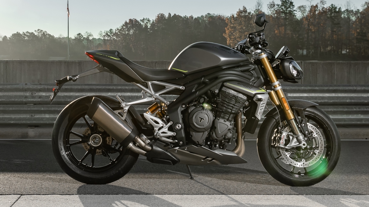 Triumph Speed Triple 1200 Rs 2021 Triumph Speed Triple 1200 Rs Breaks Cover To Launch On January 28 Times Of India