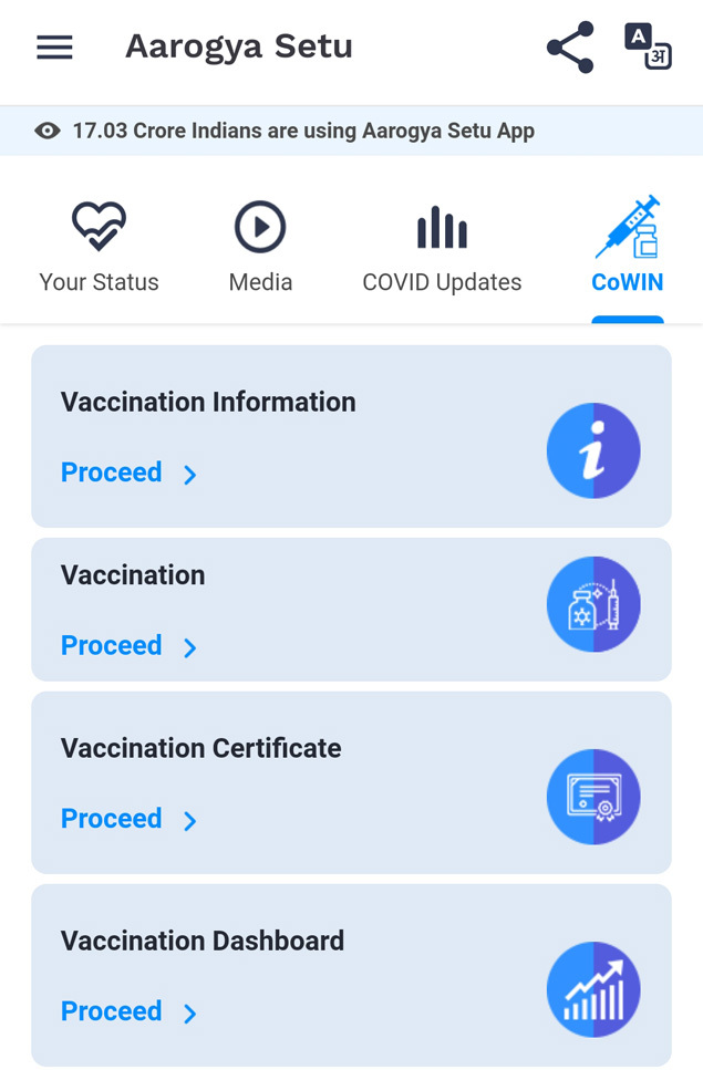 Covid Vaccine Registration How To Schedule Appointment Through Aarogya Setu App India News Times Of India