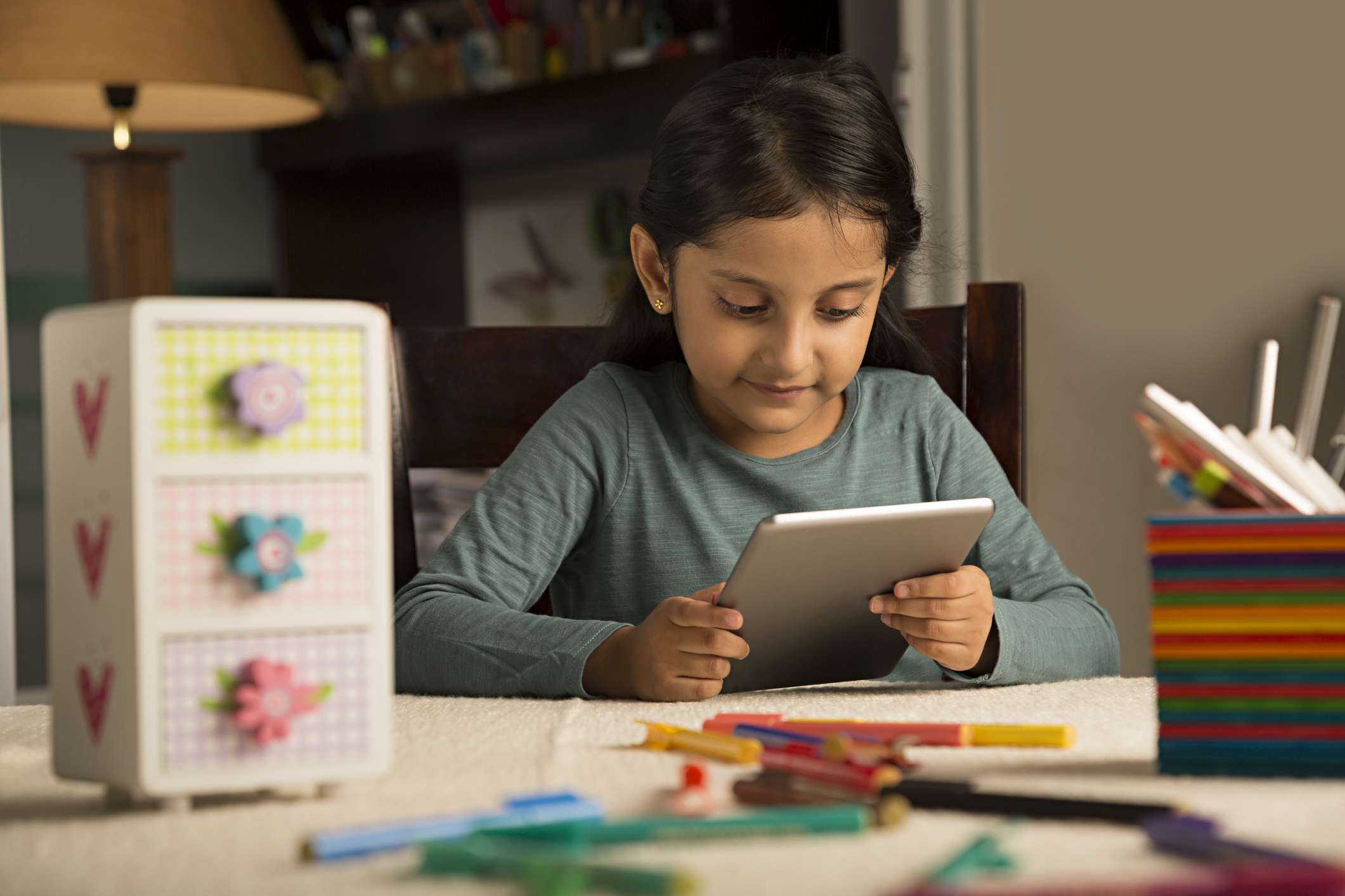 How a child's attention skills can help them with their online classes