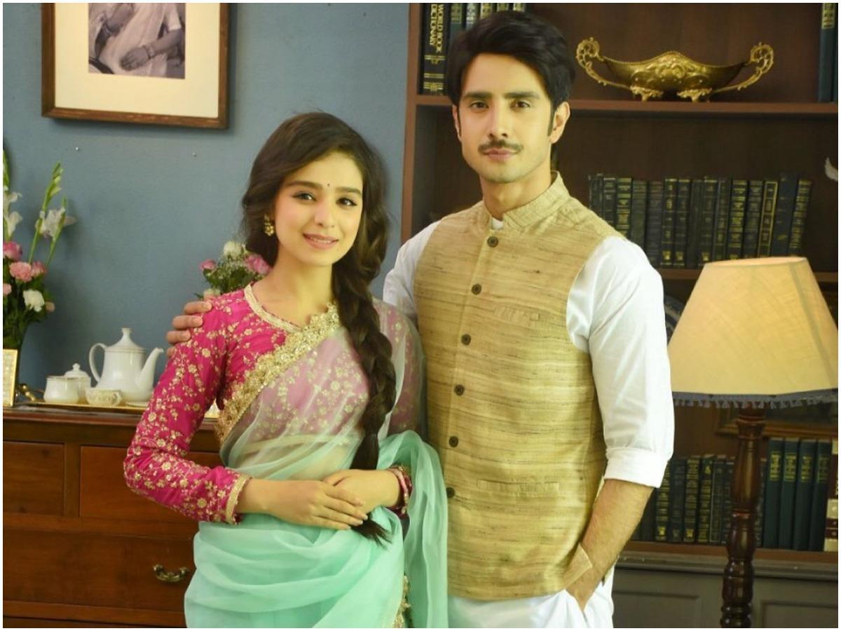 Gracy Goswami and Zaan Khan as Amrit and Randheer in Kyun Utthe Dil Chood Aaye (Instagram)
