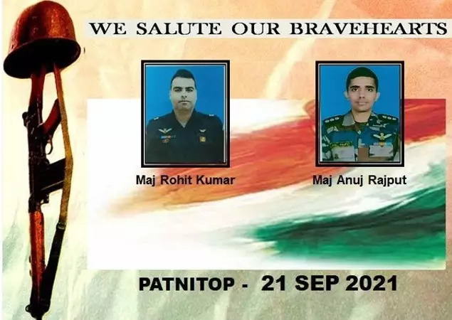 Bravehearts Major Rohit Kumar and Major Anuj Rajput