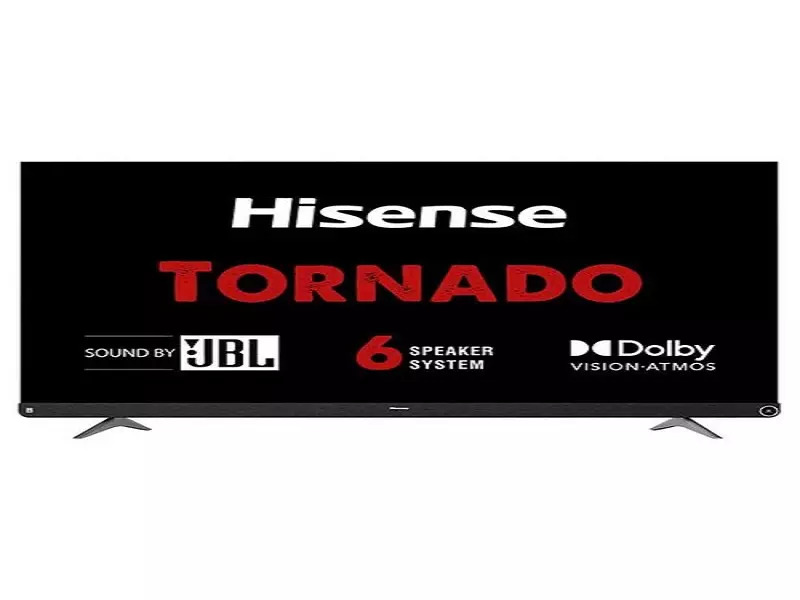 Hisense 139 cm (55 Inches) Android Smart 4K Ultra HD LED TV 55A73F (Black) With JBL 6 Speaker System.