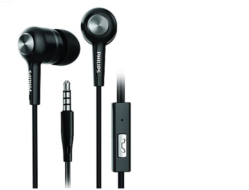 Philips Audio SHE1505 Wired In Ear Earphones With Mic