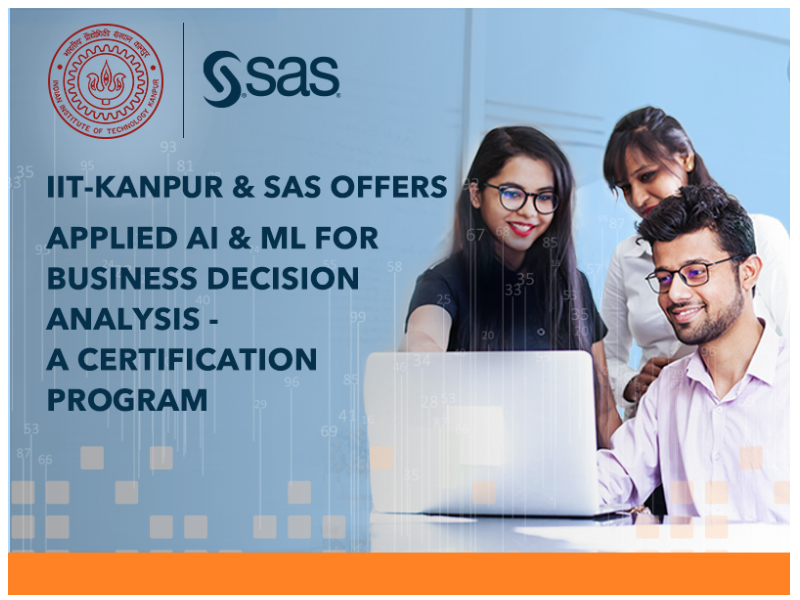 SAS India in collaboration with IIT Kanpur launches a oneyear