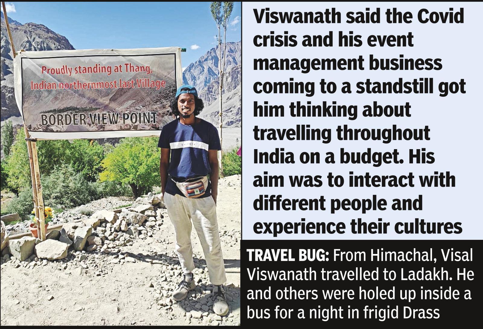 Around India in 9 mths: Man hitchhikes, uses buses, trains