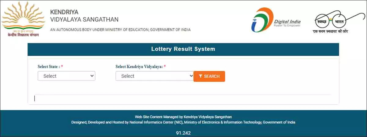 kvs admission 2022-23 second list released