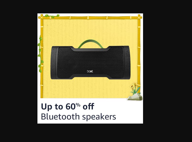 Up to 60% off on Bluetooth speakers