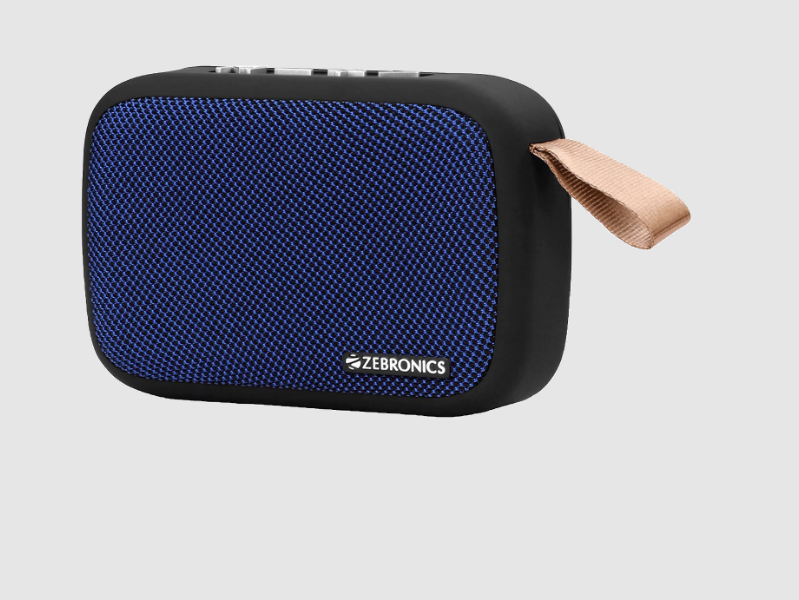 52% off on Zebronics 3 Watts Portable Bluetooth Speaker