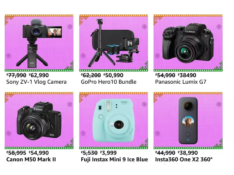 Top deals on cameras