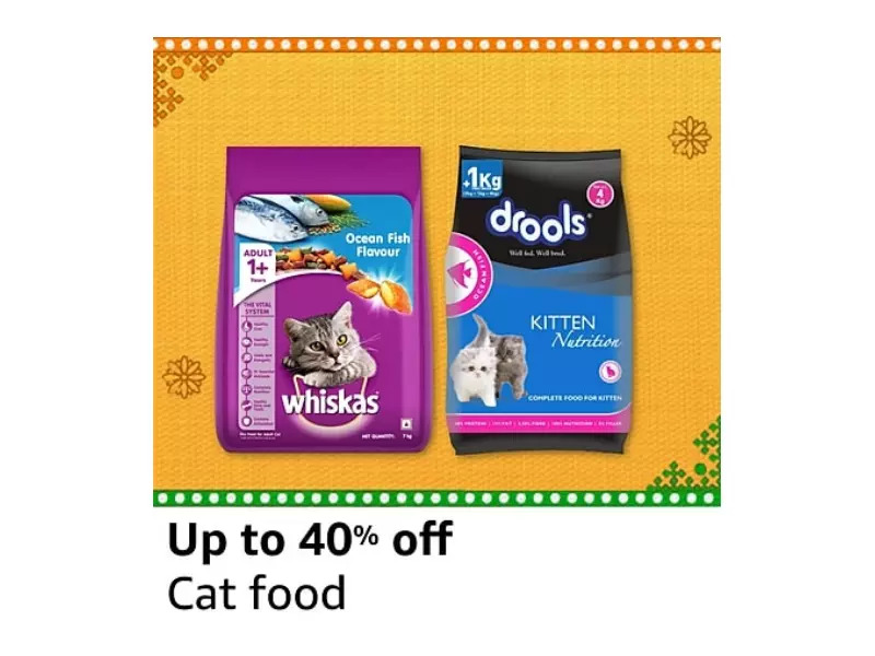 Pet products on discount during Amazon sale Save up to 60 on pet food