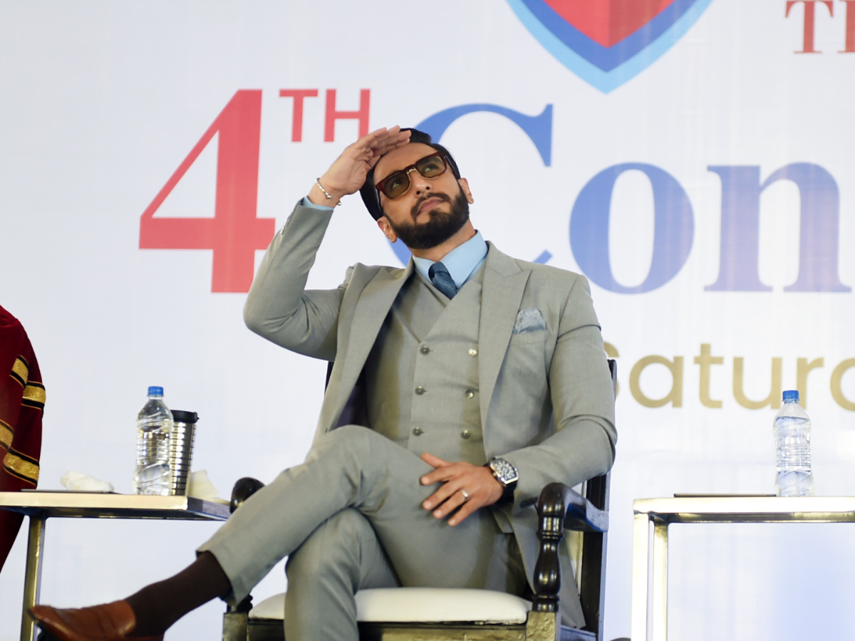 Be grateful for everything that you have been blessed with: Ranveer to BU students