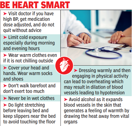 Over 40? Keep your heart safe from winter chill