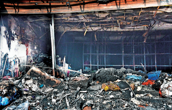Charred body found in Sec’bad gutted building