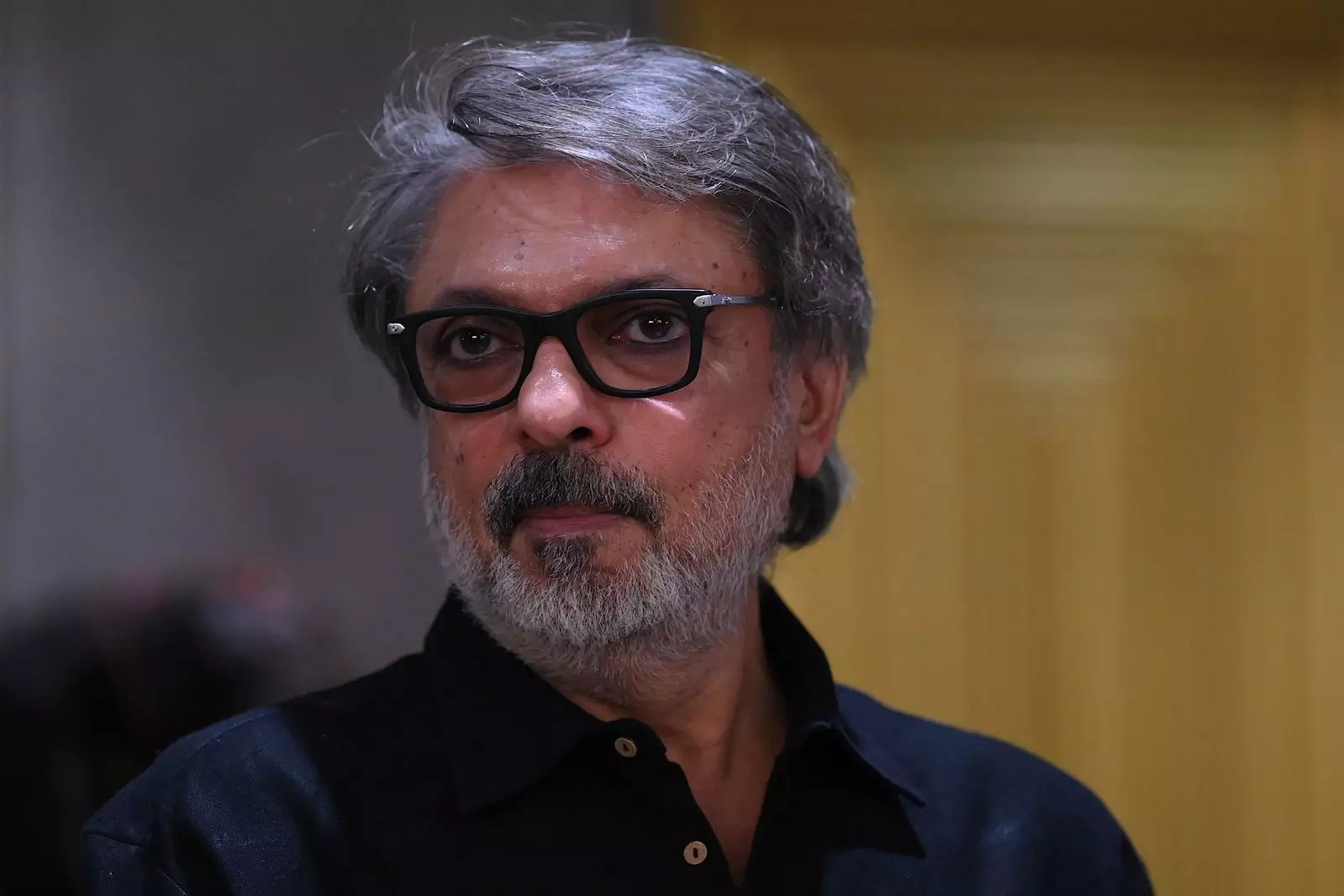 Bollywood director, screenwriter and music composer Sanjay Leela Bhansali  during an event of Netflix, in Mumbai on February 18, 2023. (Photo by SUJIT JAISWAL / AFP)