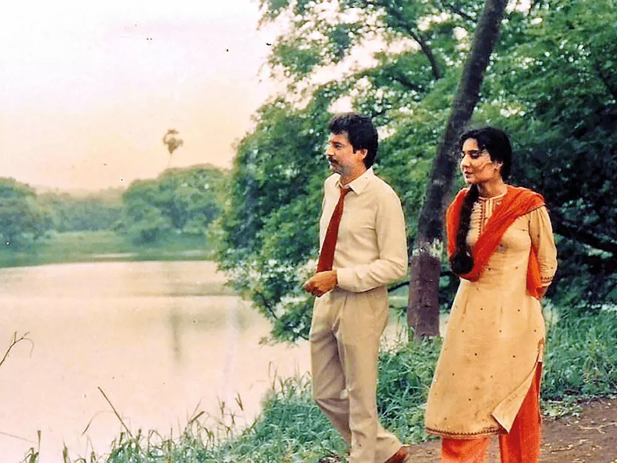 Shekhar Kapur and Kaveta Chaudhry in Udaan