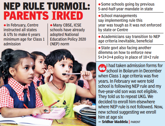 6-year age rule for Class 1 admission baffles parents
