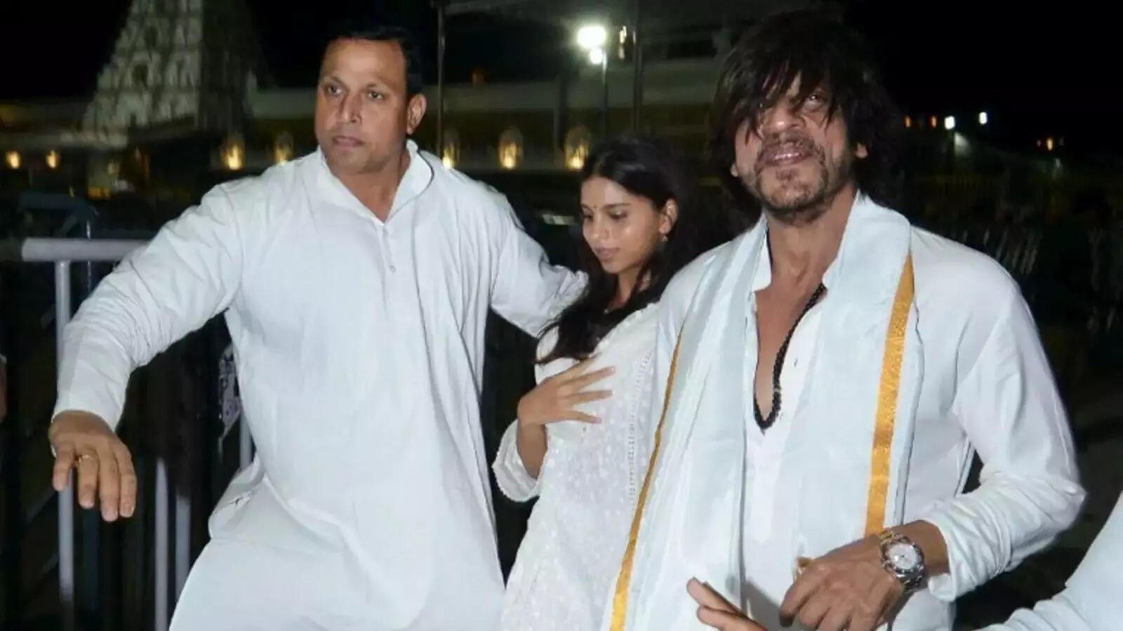 Shah Rukh Khan's Temple Trail Continues: Tirupati Pilgrimage With ...