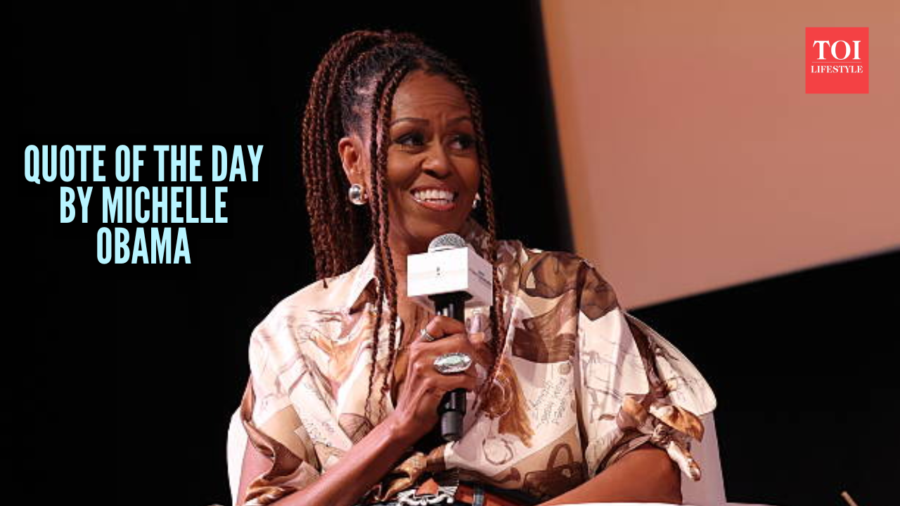 Quote of the day by Michelle Obama: “You may not always have a comfortable life...the importance you can have because history…”