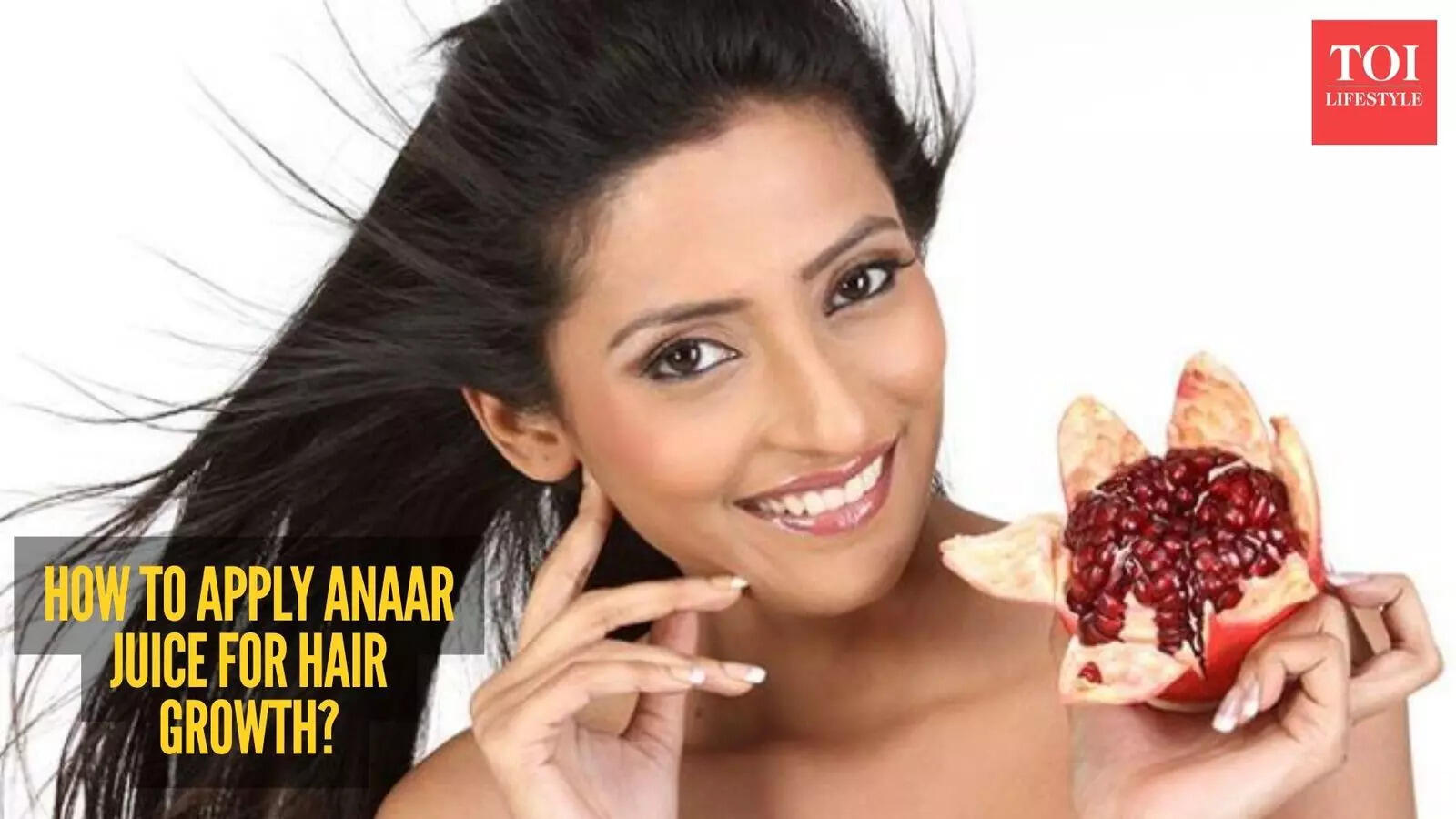 Anaar juice for hair growth: Step-by-step guide to apply pomegranate juice